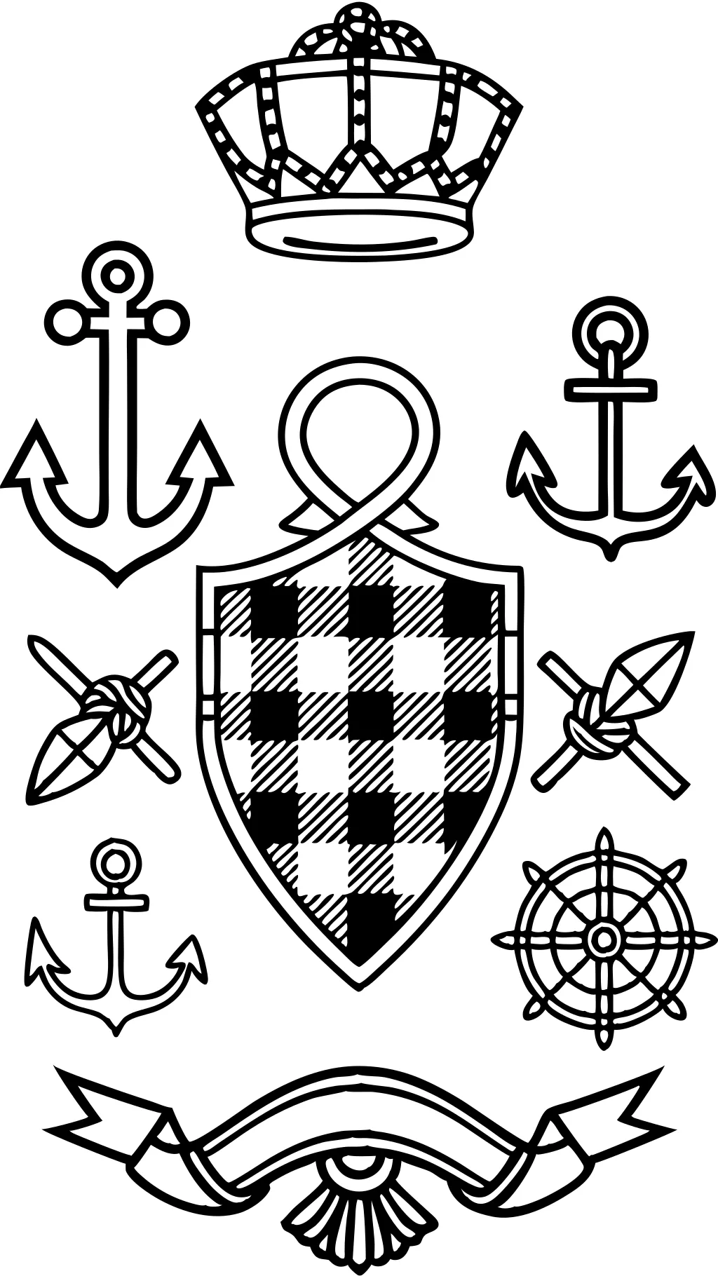 free preppy coloring pages